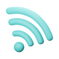 The internet connectivity symbol indicates that Deltapath's push-to-talk is reliable and unrestricted by range limitations.