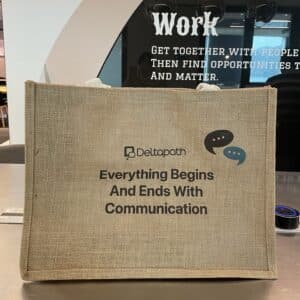 Jute Bag (L Size - 45cm x 34cm x 16cm)