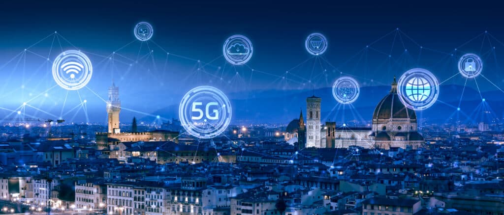 Private LTE/5G Network for secure communications